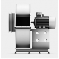 Elektror大排量工業風機CFH應用于提煉廠磚廠食品廠等
