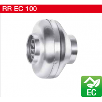 Helios Ventilatoren 離心風機RR EC 100型，可直接安裝在管道系統中